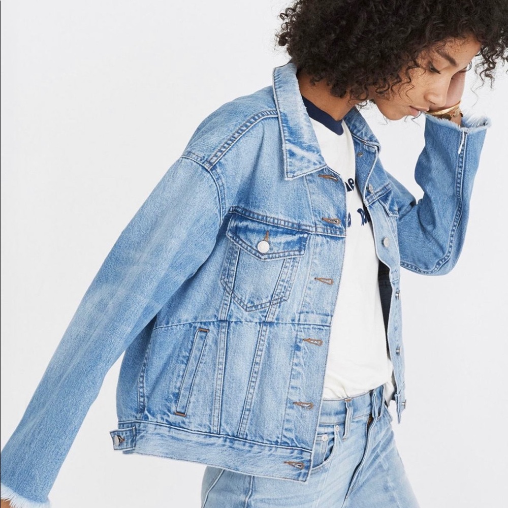 Madewell Reconstructed Denim Jacket